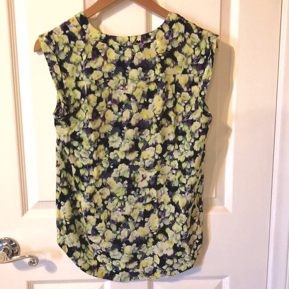 J. Crew Silk Flora Shirt - Picture 2 of 2